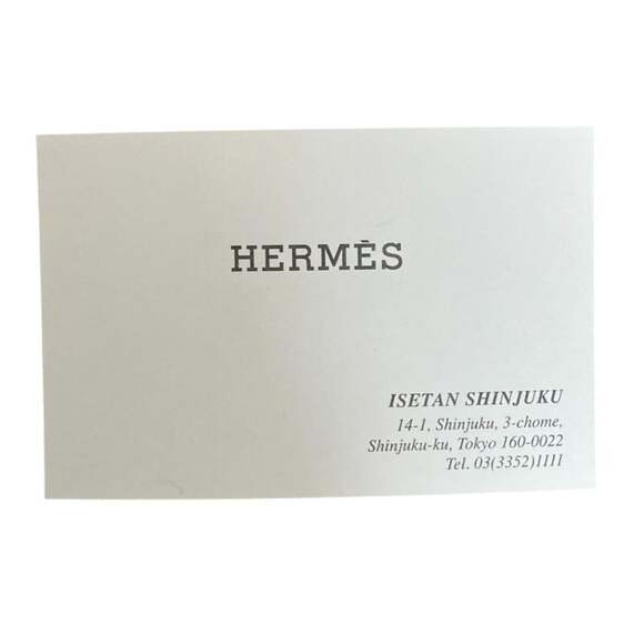 HERMES Gray Silk Scarf - Picture 8 of 9